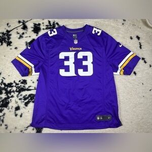 Nike Men’s Purple Minnesota Vikings Cook 33 Jersey Size 3XL